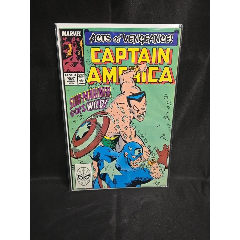 MARVEL Captain America Acts of Vengeance #365 Sub-Mariner goes wild